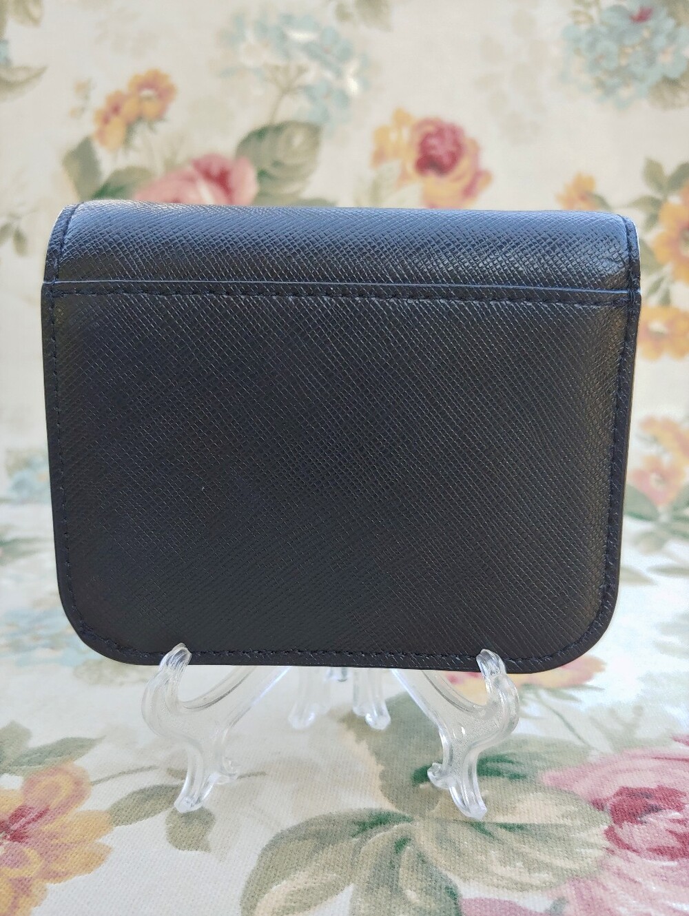 kate spade New York Black Saffiano Leather Compact Wallet - Picture 5 of 15